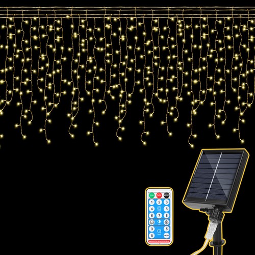 Solar led eisregen außen - led,