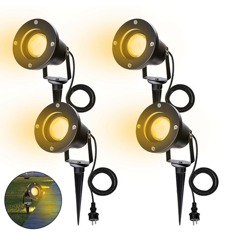 10x led gartenstrahler - 2-10x,