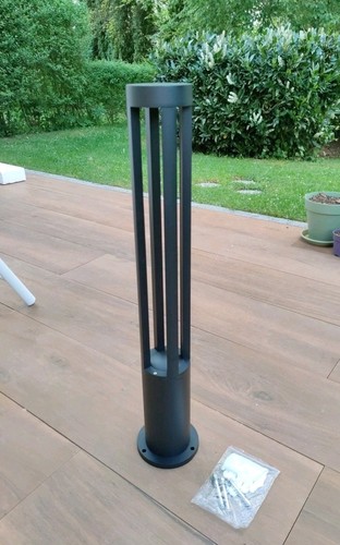 Wegeleuchte led 80cm schwarz - led,