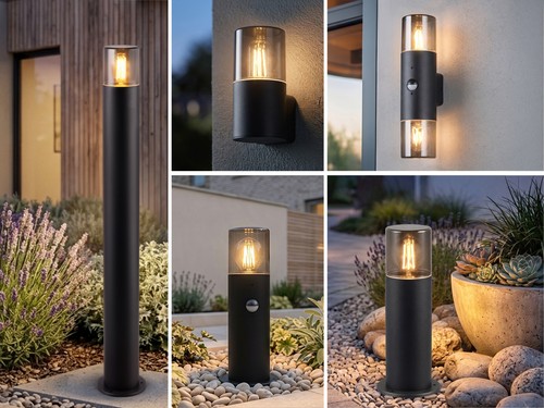Außenlampen mit ohne - mit, /
