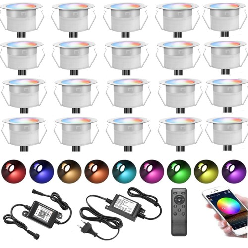 20x rgbw wifi ø45mm led - Ø45mm,