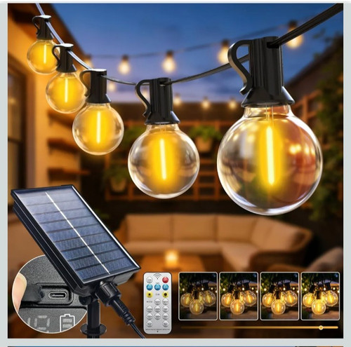 Led g40 lichterkette - lichterkette, außen