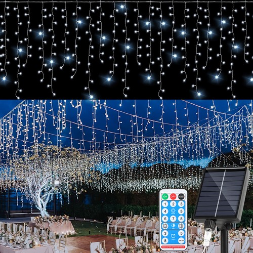 Solar led eisregen ip44 außen - solar,
