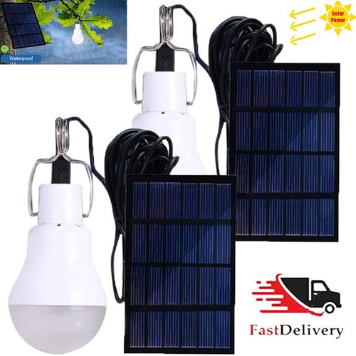 Led solar lampe glühbirne - 2x,