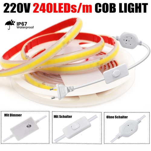 230v cob led streifen - 230v,