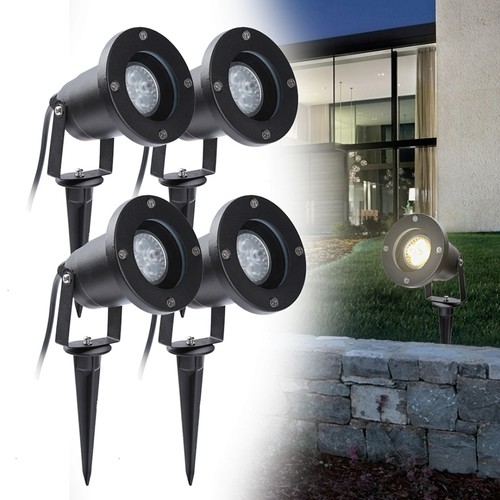 10x led gartenstrahler - led,