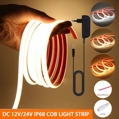 Cob neon led streifen - cob, 12v/24v