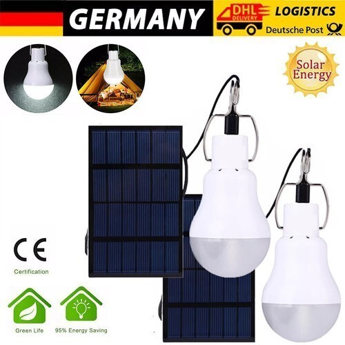 Led solar lampe glühbirne - 2x,