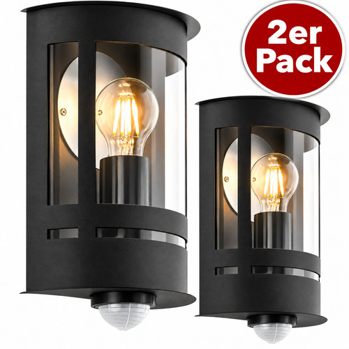 Außenwandleuchte mit - 2x,
