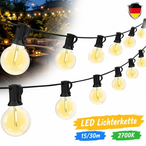 Led lichterkette g40 30m - lichterkette,